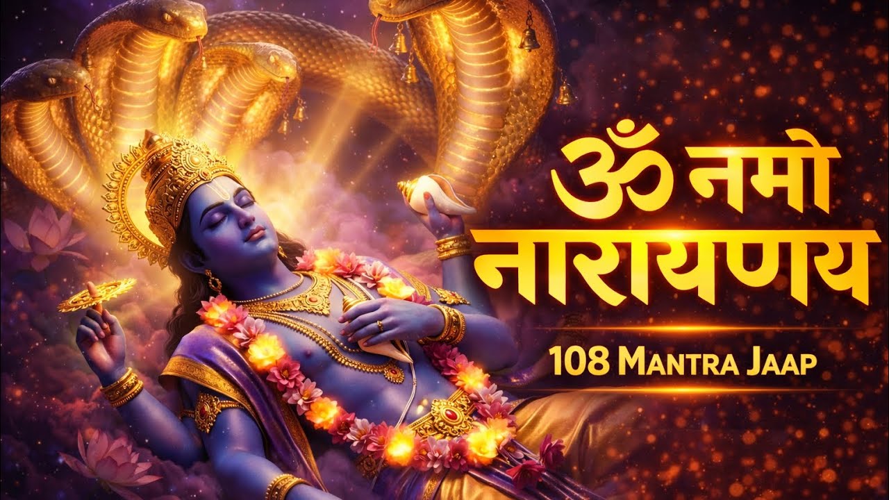 Most Powerful Vishnu Mantra 🕉 Om Namo Narayanaya | Remove Negative Energy