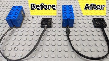 Replacing Lego 9v Wire / Repairing Mindstorms Sensors