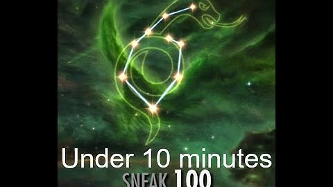 Skyrim Max Sneak AFK and Manual Way