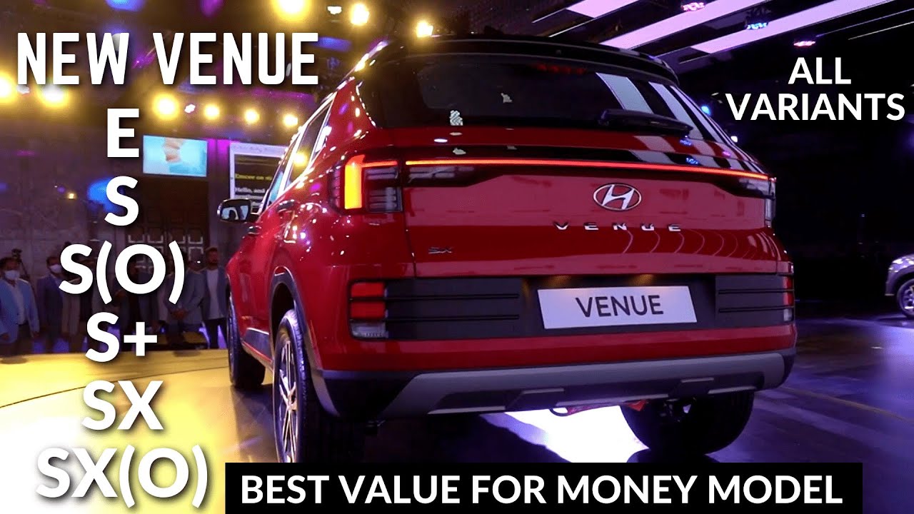 New Hyundai Venue Facelift 2022 All Variants Price and Features Details