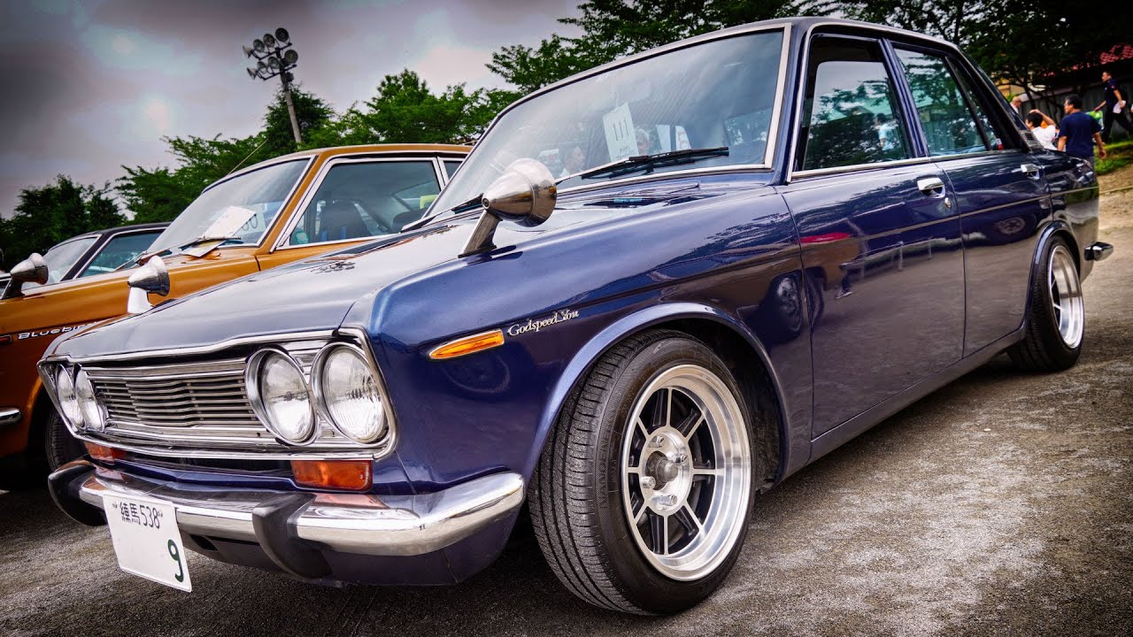 DATSUN BLUEBIRD Custom Car 1971 ブルーバード 510 1800cc - YouTube