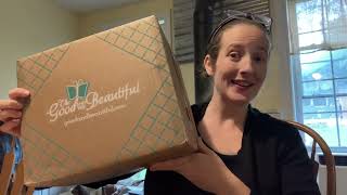 Homeschool Curriculum Unboxing | Good and The Beautiful Math Grades K, 3, and 5!