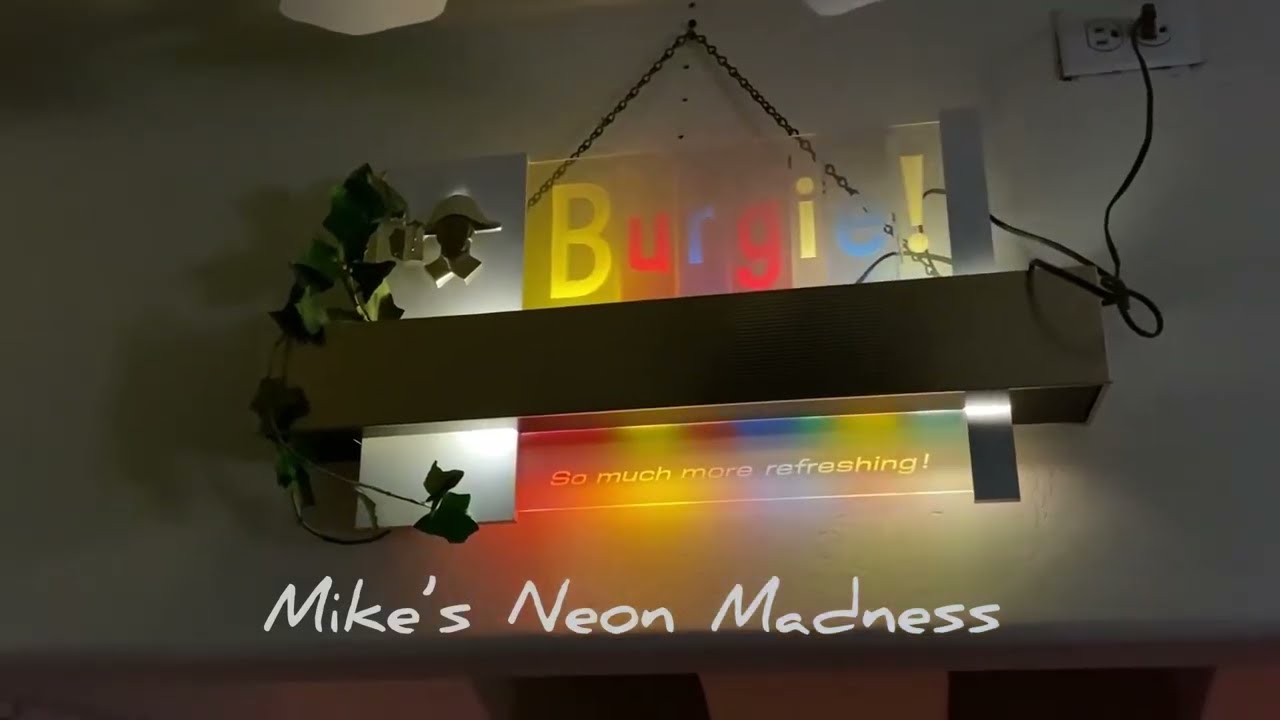 Vintage animated motion Beer Signs