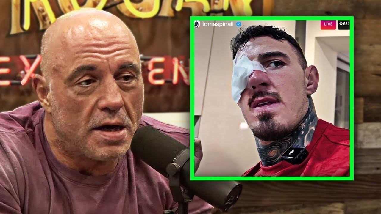 Joe Rogan Rear End “Joe Rogan SHOCKED! Tom Aspinall’s Eye Injury Could End His UFC Career ...