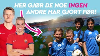 Stjernemøte med Ødegaard, fotball og overnatting – Slik var Eat Move Sleep Drømmedøgn 🤩⚽️⛺️🏟