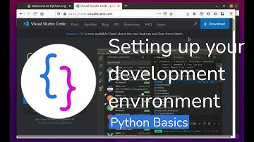 Python Basics : Setting up your python development environment