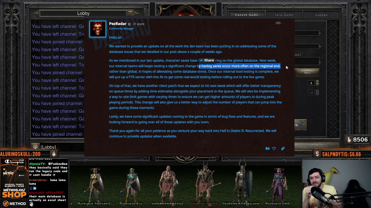 Diablo 2 Servers | How to check Diablo 2: Resurrected server status ...
