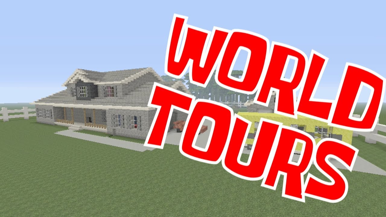 LIVE! Minecraft Xbox One World Tours - YouTube