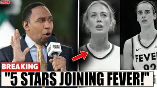 Stephen A Smith REVEALS INSANE 2026 SUPERTEAM Around Sophie Cunningham & Caitlin Clark WNBA SHOCKED!