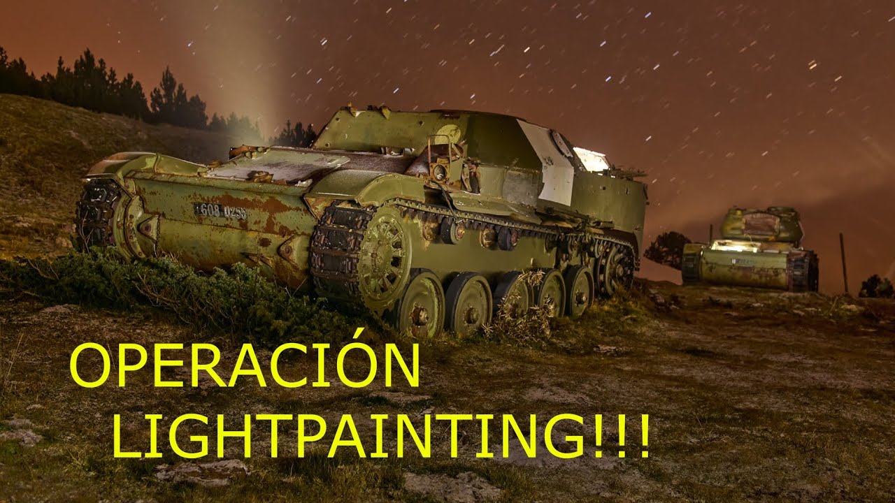Light Painting o el arte de la guerra