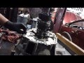 Mitusbishi 4g eclipse transmission repair of input shaft bearing