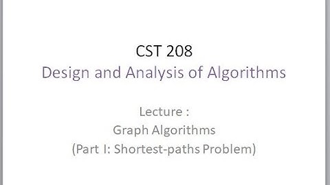 Graph Algorithms (Part 1)