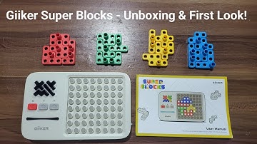 Giiker Super Blocks - Unboxing & Playtest!
