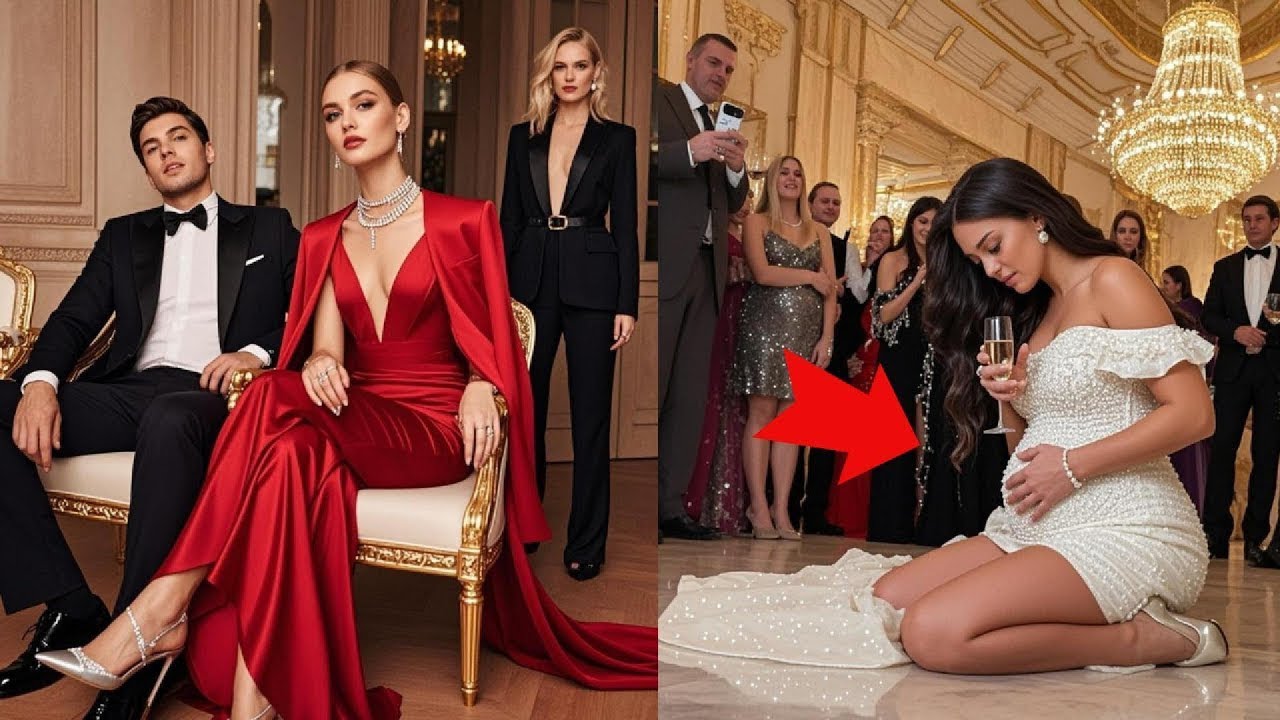 ÉL TRAE A SU AMANTE A LA GALA, PERO SU EXESPOSA CON SU MULTIMILLONARIO ROBA TODA LA ATENCIÓN