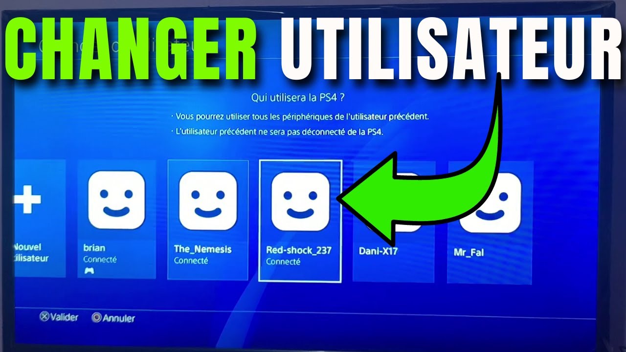 Comment Changer De Compte Sur Ps4
