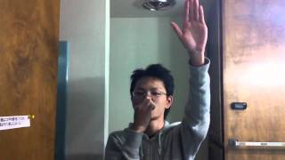 Declaration of quitting smoking by Yuya Endo