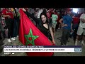 Les marocains du S�n�gal c�l�brent la victoire du Maroc