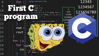 First C program