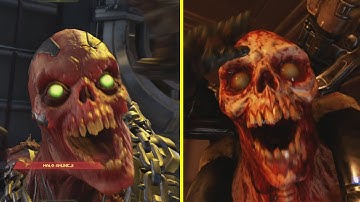 Doom Eternal vs Doom 2016 Glory Kills Comparison