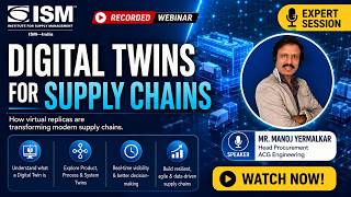 Online Webinar : Digital Twins for Supply Chains