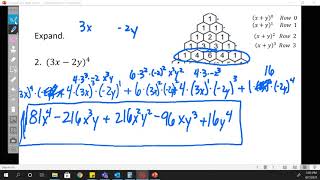 Chapter 10 Topic 4 - Pascal's Triangle and Binomial Thoerem