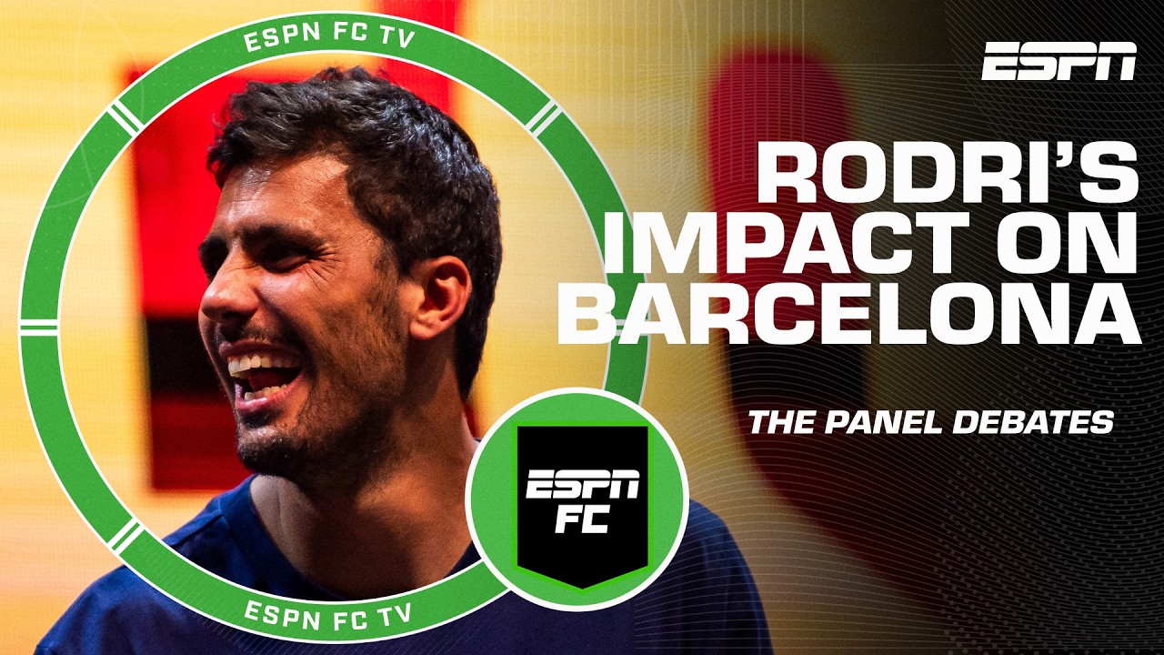 How will Rodri joining Barcelona impact their attack? | ESPN FC