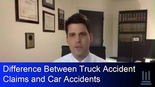 The Difference Between Truck Accident Claims and Car Accidents | Phoenix Truck Attorney