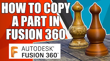 How To Easily Copy a Part Fusion 360 | JoesWorkBench