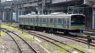 2020/08/05 【大宮出場】 205系 W2編成 大宮駅, 尻手駅 & 武蔵中原駅 | JR East: 205 Series W2 Set after Inspection