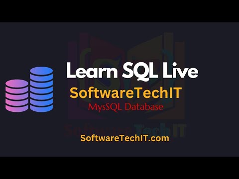 MySQL ep 6 : Learn SQL With SoftwareTechIT | MySQL Query | MySQL Database