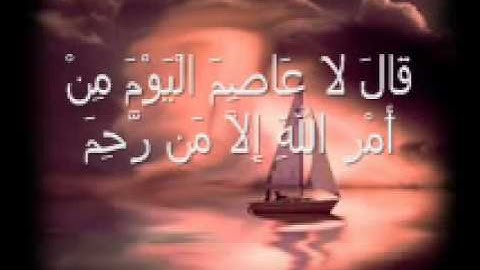 قصة نوح عليه السلام - بصوت قارئ خاشع ورائـع
