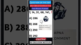 Only Genius Can Solve This 🔥 | Missing Number Series (29/100) | Number Series | Reasoning questions