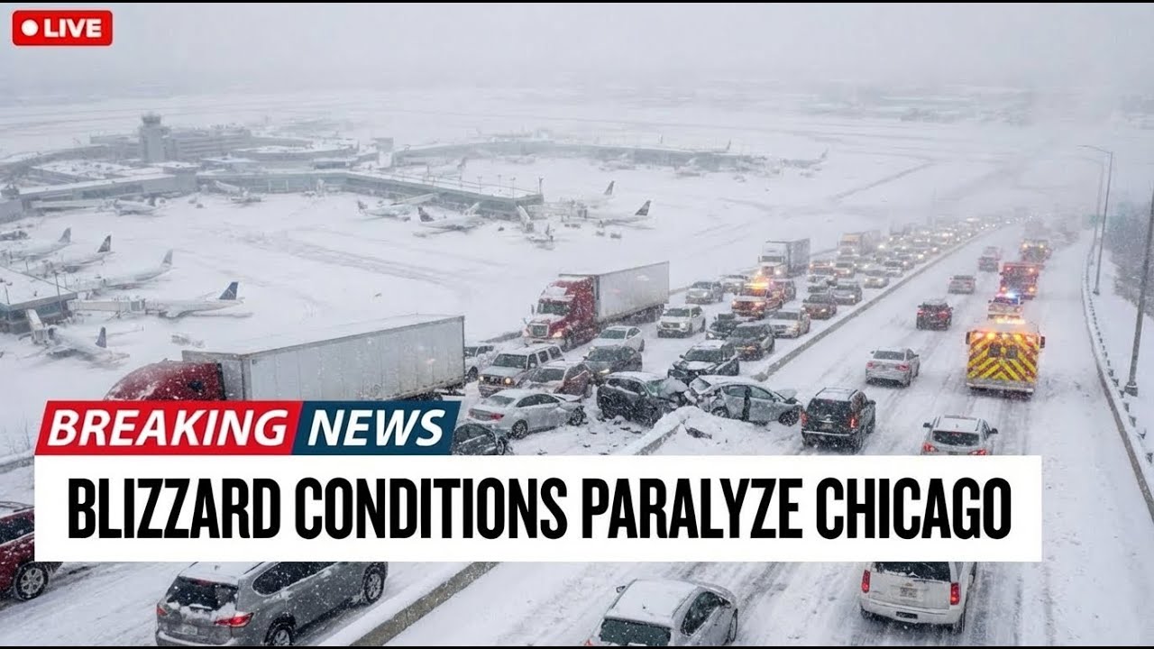 Extreme Blizzard SHUTS DOWN Chicago — Scientists Are Alarmed