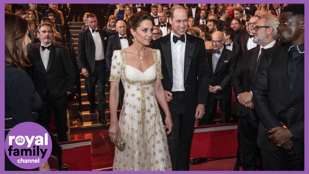 The Duke and Duchess of Cambridge Congratulate BAFTA Winners at Royal Albert Hall