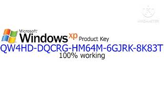 Windows XP product key for vms and old pc