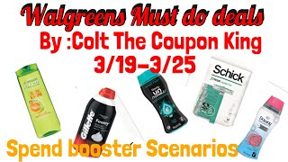 Walgreens MUST DO Deals|3/19-3/25||5 hot deals +Spend Booster Scenarios!