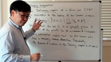 Delaunay triangulations