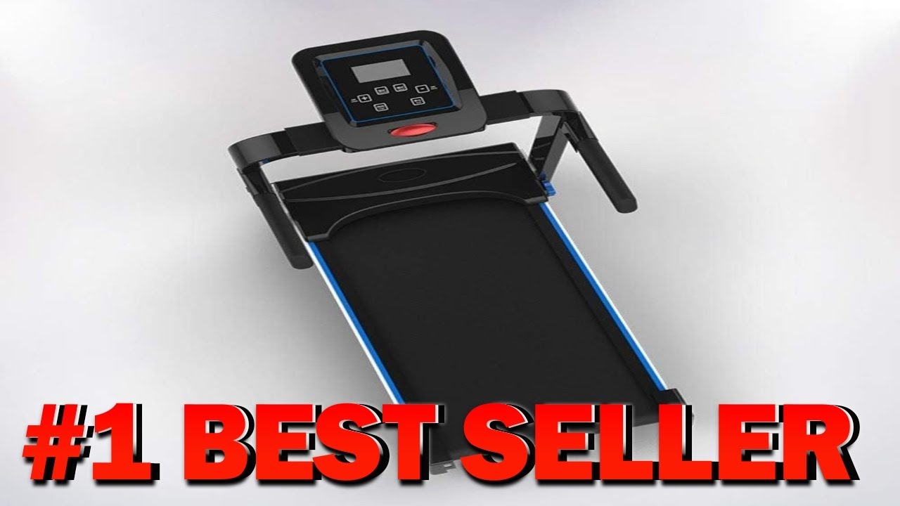 Treadmill Easy Folding System No Assembly 1 10 Km H Electric Motorised Walking Running - B0FFH2PJ78