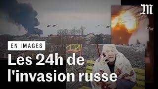 Guerre en Ukraine : le résumé de la première journée d'invasion par la Russie