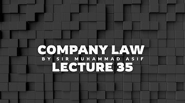 Claw Lectures By sir Muhammad Asif || Lecture 35