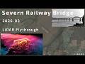 Severn Railway Bridge - Sharpness - LiDAR Flythrough