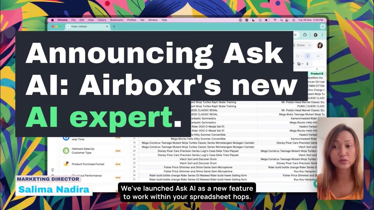 Use Ask AI to analyze your e-commerce data - YouTube