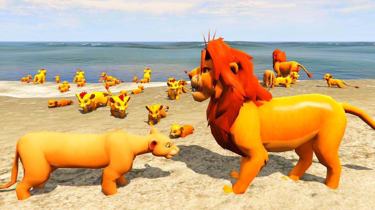 🔥 Simba’s Jungle Adventure – Epic Battles and Heroic Rescues! 🦁🌿