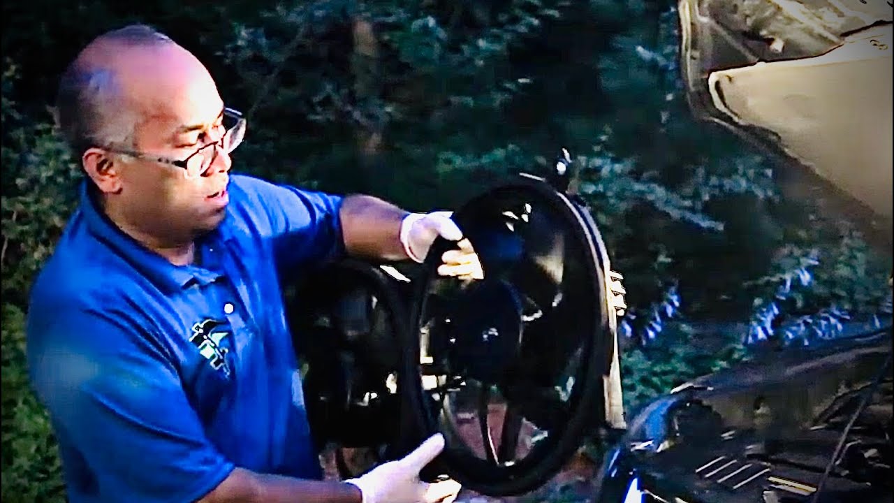 DIY 2015 Pathfinder CLACKING NOISE cooling fan replacement