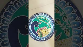 mirror work in lipan art 😊 | clay work| #craft