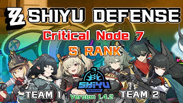 Shiyu Defense - Critical Node 7 - Jane + Miyabi - S Rank - Version 1.4 Phase 2