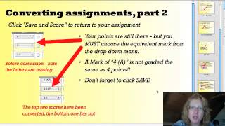 Using Assignment Marks in Infinite Campus