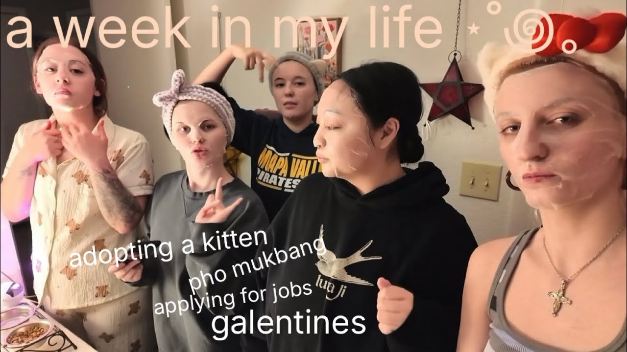 a week in my life vlog 