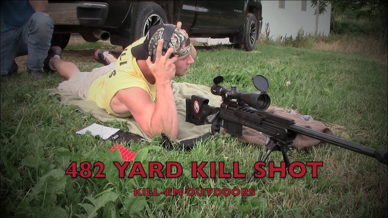 Long Range woodchuck Kill (482 yards) YouTube