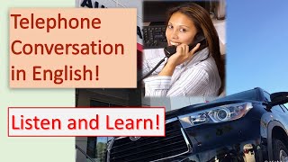English telephone conversation | speaking with a car insurance broker
